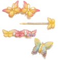 thumbnail image 1 of Pince à Cheveux pour Filles Papillon - 4 Pcs Barrette Cheveux Bobby épingle Alligator épingle à Cheveux, 1 of 10
