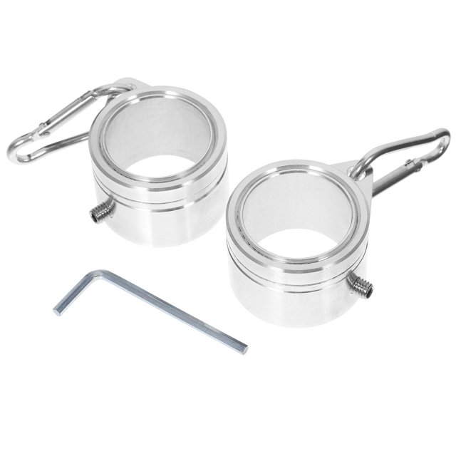 1 Set Flag Pole Rings Aluminum Alloy Flag Pole Clips Mounting Holders for Holding Flag