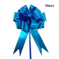 thumbnail image 3 of 30 Pieces Wedding Pull Bow Ball Shaped Celebration Knot Ribbons Flower Gifts Wrapping Packing Events New Year Christmas Matte dark blue, 3 of 9