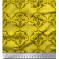 thumbnail image 1 of Soimoi Tissu en Velours, Tissu Damassé à Motifs Filigranes, Imprimés au Mètre, 58 Pouces de Large, 1 of 3