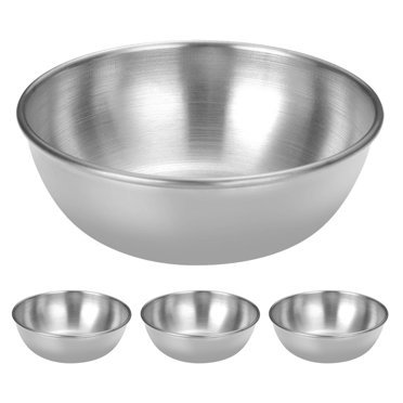 4pcs Stainless Steel Dipping Sauce Bowls For Household Stainless Steel Prep Bowls Dipping Sauce Containers Sauce Dipping Cups Small Soy Sauce Dish
