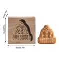 thumbnail image 3 of Rinsvye Diy Baking Moulds Wooden Sugar Shapes Cookie Moulds Embossing Rising Crust Craft Decorative Baking Tools Pancake Shape for Christmas Thanksgiving Christmas Sugar Cookie Set Kitchen, 3 of 5