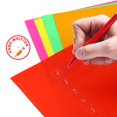 thumbnail image 3 of Uxcell Printing Color Coding Labels 4 x 3.33 Inch, 150 Pcs Rectangular Colored Labels Sticker Moving Stickers Tags, Fluorescent Red, 3 of 7