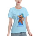 thumbnail image 2 of T-Shirt Basique à Manches Courtes pour Femmes Super Saiyan, 2 of 6