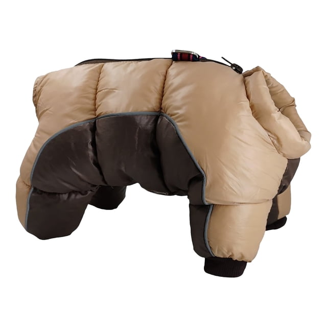 TIMIFIS Dog Winter Coat Pet Waterproof And Cold-Proof Four-Legged Cotton Clothing Random Zipper Color Dog Clothes - Fall