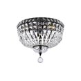 thumbnail image 3 of Elegant Lighting Tranquil 14" 4 Light Royal Crystal Flush Mount, 3 of 9