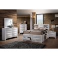 thumbnail image 4 of ACME Ireland 2 Drawer Wood Nightstand in White, 4 of 4