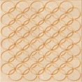 thumbnail image 1 of Ahgly Tapis d'Intérieur Lavable en Machine Carré Transitionnel Blond Doré Or, 8 Pieds Carré, 1 of 7