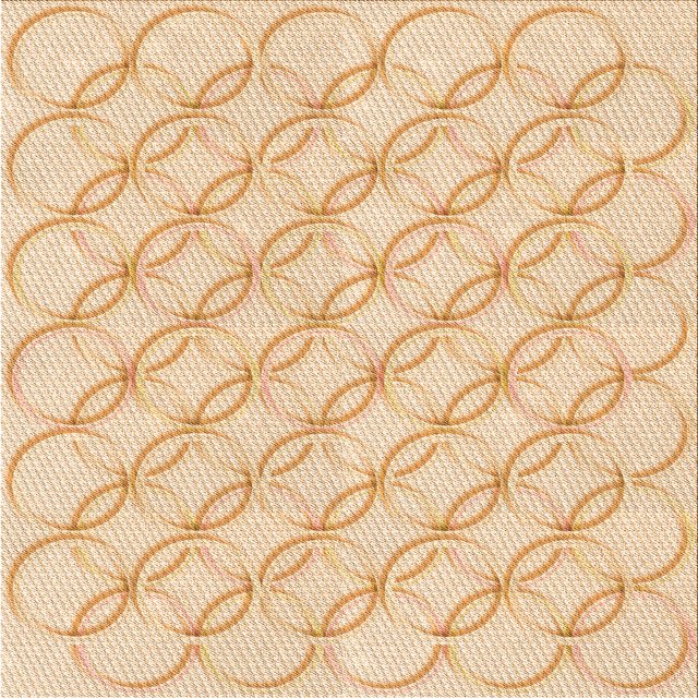 Ahgly Tapis d'Intérieur Lavable en Machine Carré Transitionnel Blond Doré Or, 8 Pieds Carré