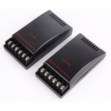 Car Speaker Crossover,2Pcs Car Audio Crossover Car Audio Crossover Car Crossover Compact and Lightweight