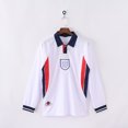 thumbnail image 1 of 1998 England Home Long-Sleeved Classic Jersey-M, 1 of 2