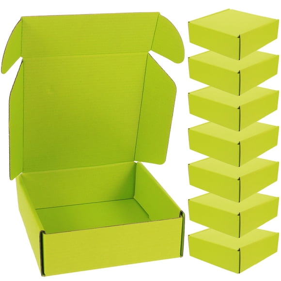 MasteelfCA 8pcs Packaging Box Delivery Boxes Clothes Wrapping Boxes Square Boxes Empty Packaging Boxes
