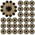 thumbnail image 3 of 1 Sac Broche Décoration Strass Plat pour Bandeau Artisanat, 3 of 8