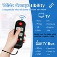 thumbnail image 2 of Universal Big Button TV Remote for Seniors, Elderly - Simple Remote - Easy to Use and Set Up with Learning Functions for TV & TV Box Controller, Dementia Friendly Gifts, 2 of 8