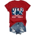 thumbnail image 4 of Womens Long Sleeve Tops Polyester Shirts for Women Long Sleeve Loose Work Tops Women Tees Women Plain Short Sleeve Shirts for Women Lightweight T Shirts Women Tunics for Women Summer Shirts for, 4 of 4
