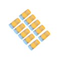 thumbnail image 4 of VONKY 10 Pcs Bagues de Fer de Golf.370 Embouts Portables pour Fête Sports Extérieurs Style F Style F, 4 of 6