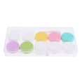 thumbnail image 2 of Yinanstore 5pcs Colorful Portable Lens Case Storage Box Holder Container - A#, as described A, 2 of 8
