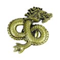 thumbnail image 1 of Poignées de Meubles en Alliage de Zinc en Forme de Dragon pour Enfants, 1 of 3