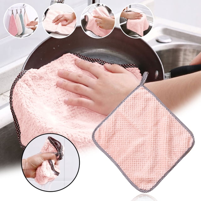 Huayishang Wipes Daily Rag TowelDish Kitchen Cloth Dish OilCleaning Non Stick ClothKitchen Cleaning Supplies