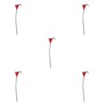 thumbnail image 3 of kurtrusly Wedding Decor With Simulated Calla - Choose Variety Of Colors And Styles With High 3D And Simulation Durable PU Big Red 5PCS, 3 of 6