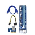 thumbnail image 4 of Langgg 5 Pcs PCI-E 1x à 16x Alimentation USB3.0 GPU Rallonge Adaptateur Carte Câble 5Ensemble, 4 of 6