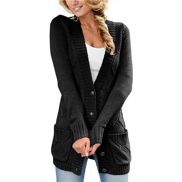 MesaSe X Cardigan Ouvert à l'Avant pour Femmes à Manches Longues