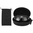 thumbnail image 2 of Large Dog Goggles,  Protection Windproof Dog Sunglasses With Adjustable Strap, Snowproof Eye Wear Protection Goggles Pet Glasses For Medium Large Dog Travel Skiing, 2 of 8