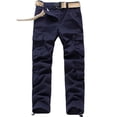 thumbnail image 1 of cllios Clearance Under $5 Mens Cargo Pants Plus Size Multi Pockets Pants Work Military Trousers Running Jogger Cargo Pants, 1 of 2