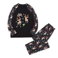 thumbnail image 2 of Pyjamas pour Femmes Tenue Parent-Enfant Costumes de Noël Patchwork à Carreaux Imprimés Vêtements d'Intérieur Col Rond Manches Longues Pyjamas Ensemble Deux Pièces Ensembles pour Maman Ensembles de Pyjamas pour Dames en Liquidation, 2 of 9