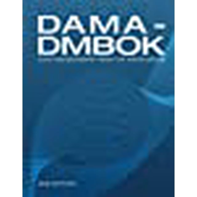 DAMA-DMBOK: Data Management Body of Knowledge (2nd Edition) book cover featuring a blue background with abstract wave designs and white text displaying the title and edition details. Suitable for professionals seeking a comprehensive data management framework.