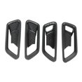 thumbnail image 1 of 4PCS Door Inner Handle Trim Panel Carbon Fiber Style Left Drive Side Replacement for Ford Maverick Pickup 2022+, 1 of 12