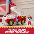 thumbnail image 2 of PAW Patrol Fire Rescue: Marshall's Rescue Fire Engine with Figure, Launcher & Accessories for Kids 3+, 2 of 5