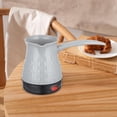 thumbnail image 3 of Rongfmy Electric Coffee Pot Tea Kettle Turkish Coffee Maker for Camping Kitchen Cafe Gray, 3 of 6
