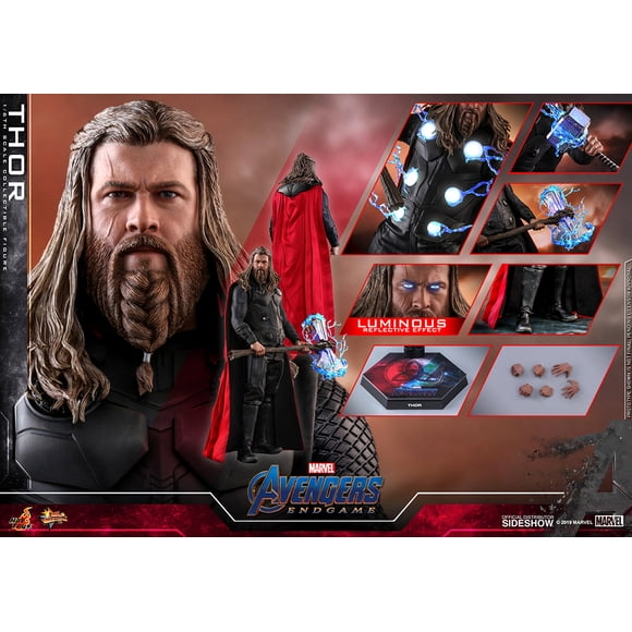 Avengers Endgame 12 Inch Action Figure 1/6 Scale Series - Thor Hot Toys 904926