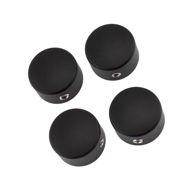 Xingzhi Premium 4x Embouts de Tête Couvercles d'Écrous pour T120 Ride Noir 0.6x0.9 Pouces 1ensemble