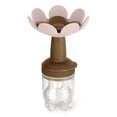 thumbnail image 4 of Haakaa Flower Fresh Food Feeder & Cover Set - Blush - Age 6+ Months, 4 of 5
