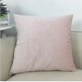 thumbnail image 2 of Coussin Décoratif Uni en Velours, Coussin Carré, Coussin pour Sofa, 2 of 8