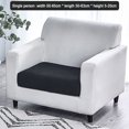 thumbnail image 1 of CAROOTU Solid Color Thicken Elastic Sofa Seat Cushion Cover Furniture Protector Corn, 1 of 5