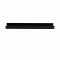 thumbnail image 2 of Kiera Grace Edge Frame Frame Floating Ledge, 23 x 4 pouces, noir, 2 of 8