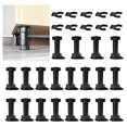 thumbnail image 2 of 20Pcs Furniture Feet Adjustable Cupboard Foot Leg Unit Cabinet Legs with Kick Board Clips for Kitchen Bathroom Cabinet, 2 of 5