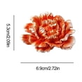 thumbnail image 3 of TopLLC Home Decor Flower Bouquet Magnetic Fridge Stickers Refrigerator Magnets Resin Flower Adhesive Decorations Realistic Flower Magnets Fridge Accessory Kitchen Decoration Magnetic Fridge Stickers, 3 of 7