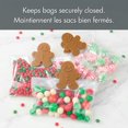 thumbnail image 4 of Holiday Time 3-Pack Bag Clips, Gingerbread Cookie, Brown, 4 of 9