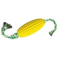 thumbnail image 1 of Durable Corn Shape Dog Toy Squeaky Bite-resistant Teeth Cleaning Perfect for Medium Large Dogs Pet Supply, 1 of 5