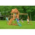 thumbnail image 1 of Ensemble de jeu en bois Mountain View Lodge avec toit en bois - Multi, 1 of 6