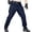 Blue, variant on Baggy Cargo Pants for Men Mens Spring Loose Large Size Leisure Pants with Multi Pocket Straight Leg Trousers Jogger Pants Men Black XXXXL
