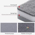 thumbnail image 2 of Luckyn 10 Pcs Scouring Pad High-density Sponge Scouring Pad,Kitchen Cleaning Cloth for Dishes, Efficient Scouring Pad for Pot, Pan, Household, Cookware, 2 of 10