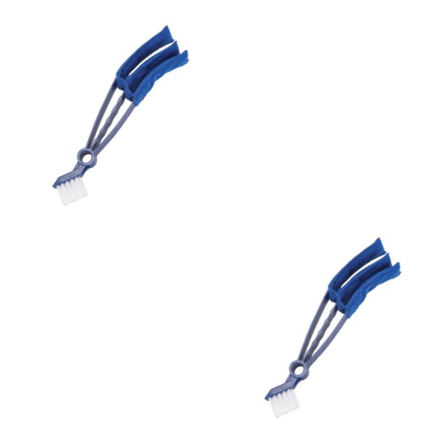 Maytalsory Window Blinds Dual Purpose Brush For Easy Cleaning Cleaning Brush Microfiber Duster PP Made Easy To Clean Blue 2Set