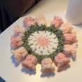 thumbnail image 4 of Ensemble de sous-Verres Lily of The Valley Bricolage Crochet Ensemble de Départ avec Fil et Crochet Matériau en Fil Résistant au Rétrécissement Paquet Décor de Table Fait Main Projet, 4 of 8