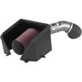 thumbnail image 3 of K & N Filters Cold Air Intake 77-3103KC 77 Series; Gunmetal Gray Aluminum Tube; Red Filter; With Heat Shield, 3 of 4