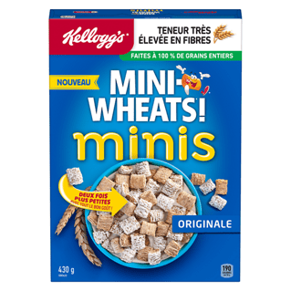 Mini-Wheats® Original Minis Cereal 430g- Ready to Eat Cereal